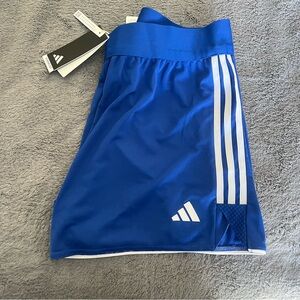 Adidas soccer shorts size large NWT